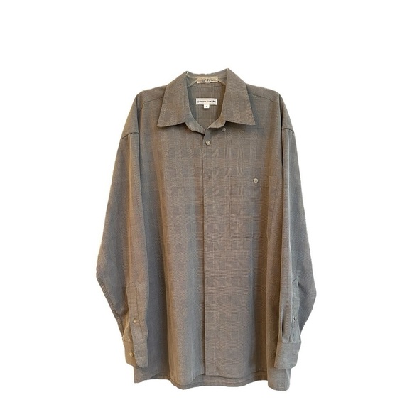 PIERRE CARDIN, MENS, LONG SLEEVE, CASUAL SHIRTS. SET/2. SIZE M - Picture 3 of 7